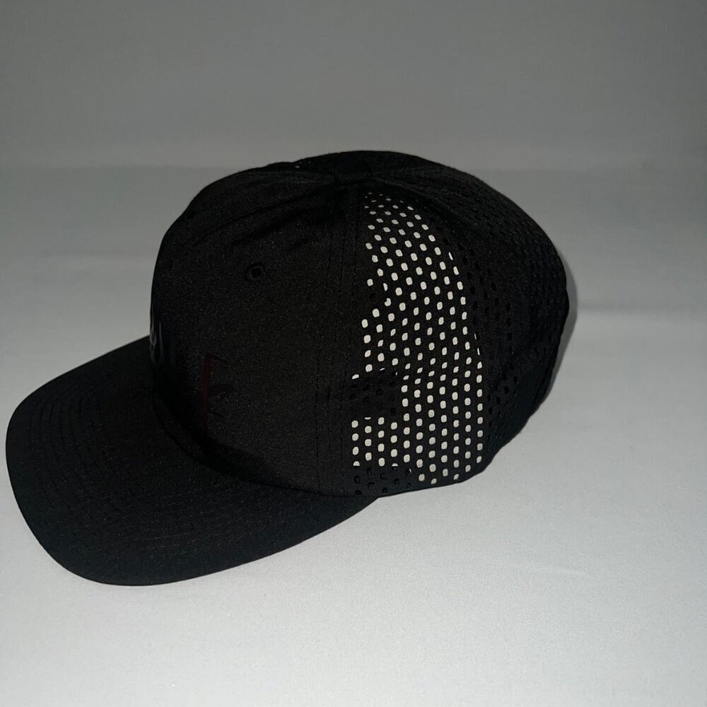 Hall Of Fame Mesh Buckle Back Hat Cap Black Men’s One Size Adjust — image 3 of 5